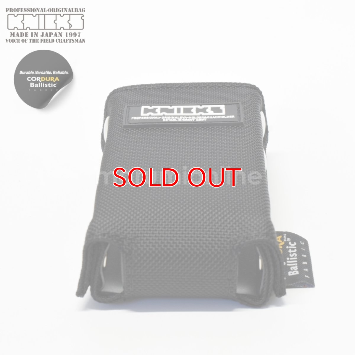 画像3: ニックス KNICKS  BA-100LDX コーデュラバリスティック生地レベルホルダー(アルミ金具背台補強タイプ) (3)