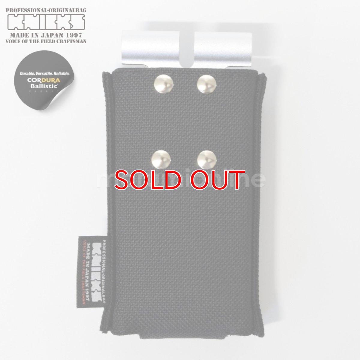 画像6: ニックス KNICKS  BA-100LDX コーデュラバリスティック生地レベルホルダー(アルミ金具背台補強タイプ) (6)