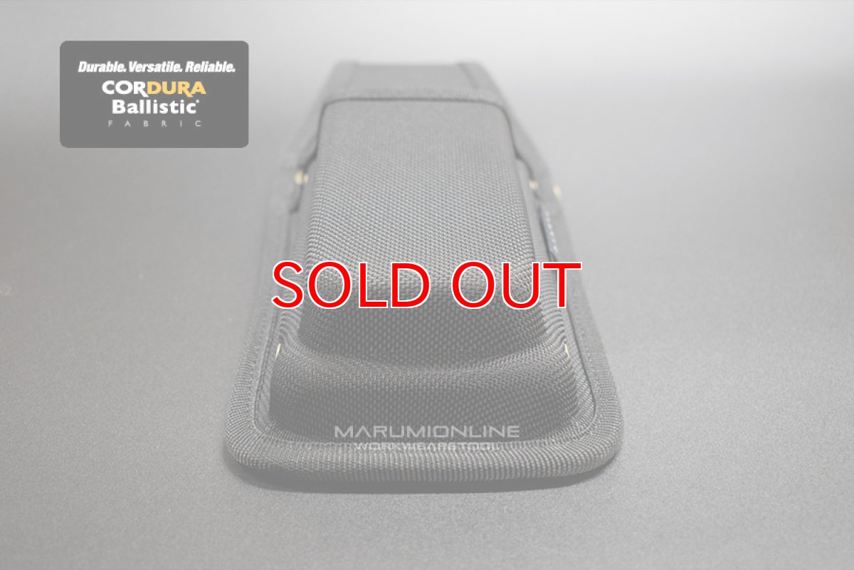 画像7: KNICKS ニックス BA-102GB EVA コーデュラ バリスティック生地 底付き 2P ホルダー 腰道具 工具差し 工具ホルダー DIY (7)