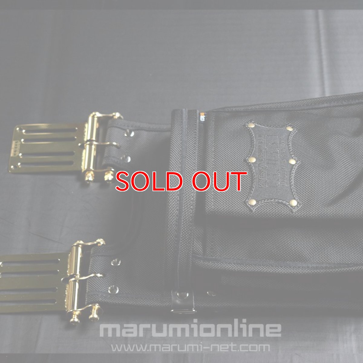 画像2: [ 即日出荷 ] KNICKS ニックス BA201BB + SUS15G + G-1 フルセット品 コーデュラ バリスティックナイロン 腰袋 腰道具 (2)