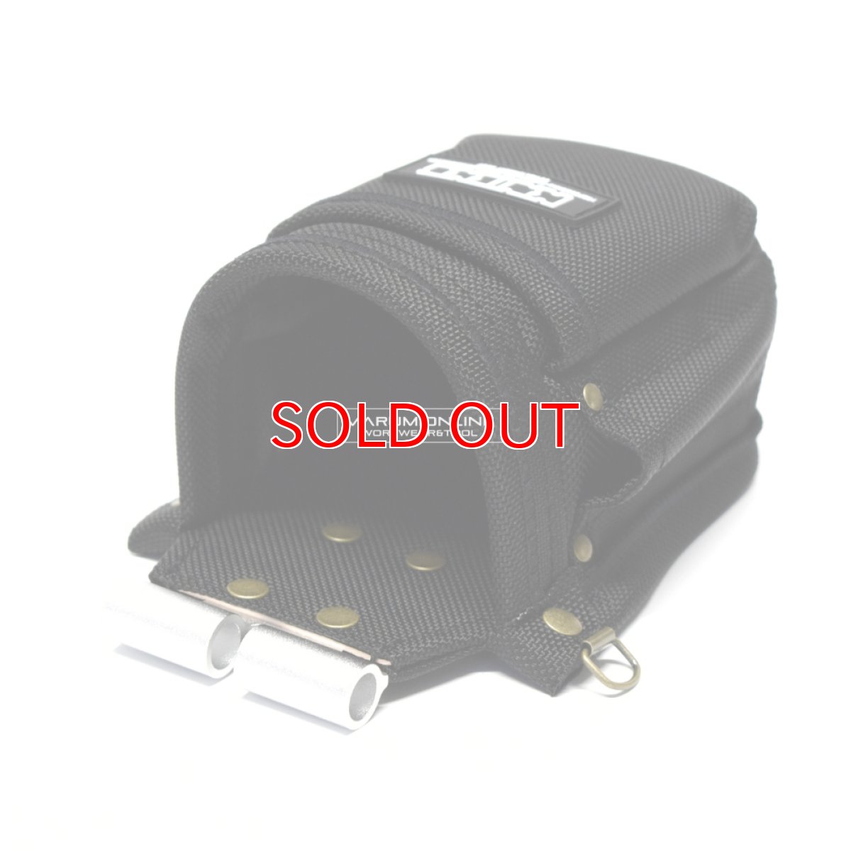 画像6: ニックス KNICKS BA-202VADX アルミ金具背台補強タイプ 全天候型バリスティック生地コーデュラ生地小物腰袋 (6)