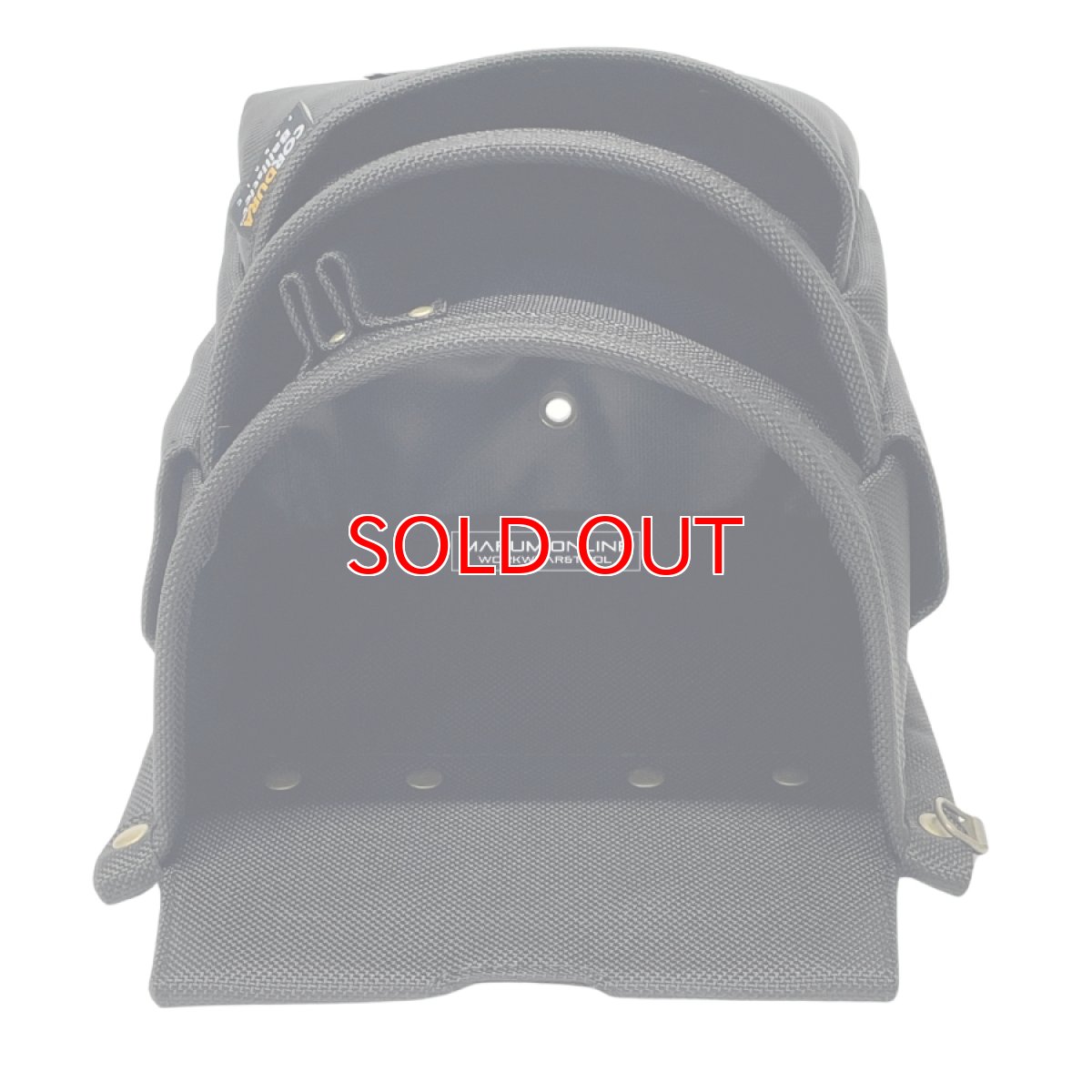 画像6: ニックス 腰道具 KNICKS KNIICKS BA-301DD コーデュラ バリスティック 3段腰袋 (6)