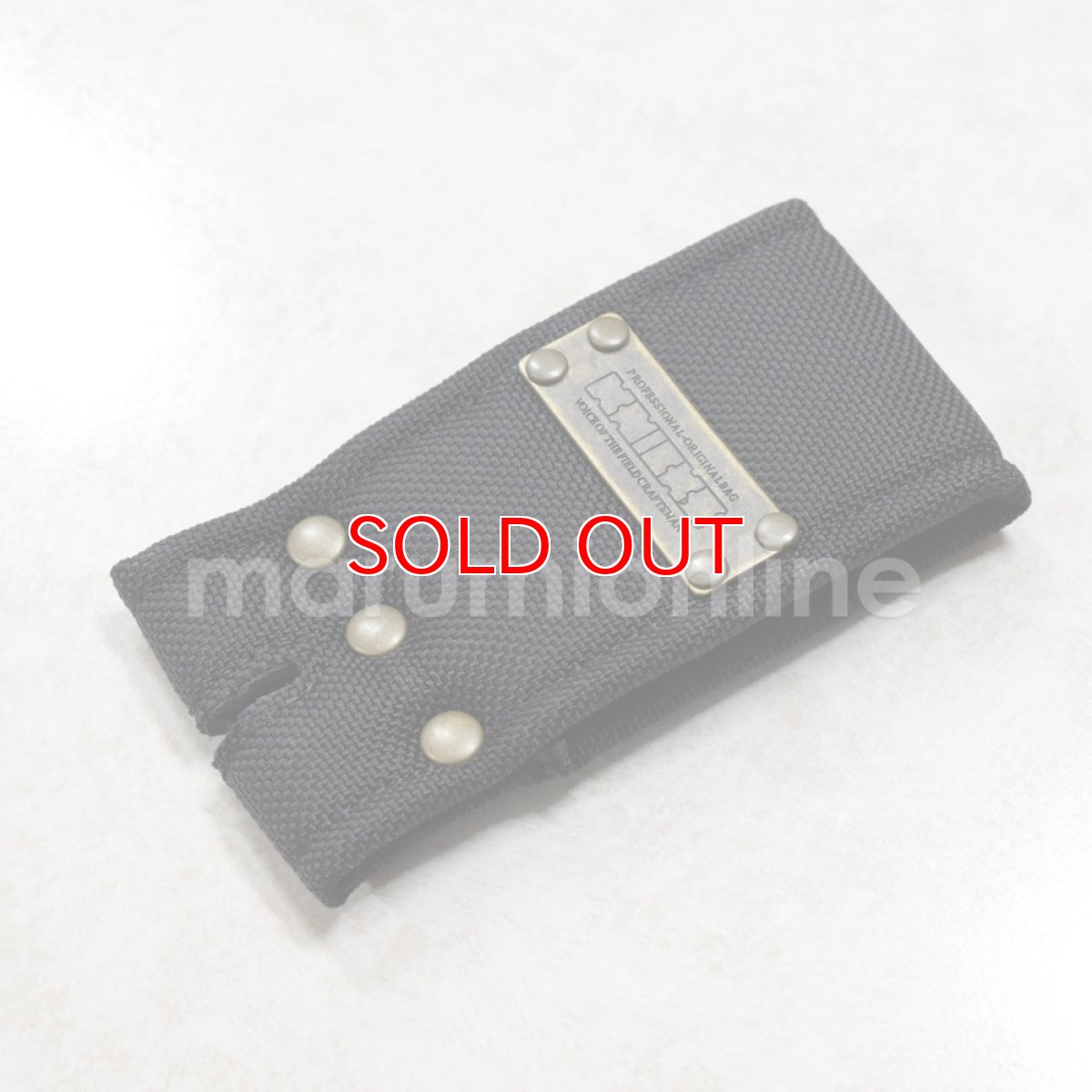 画像2: KNICKS ニックス BA-DX メタルタグ コ－デュラバリスティック生地 ベルトループ（※1個単位）数量限定 (2)