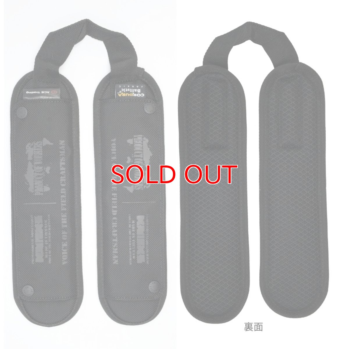 画像8: ニックス 腰道具 KNICKS コーデュラ バリスティック ショルダーパットセット フルハーネス ズレ防止タイプ BA-SPS (8)