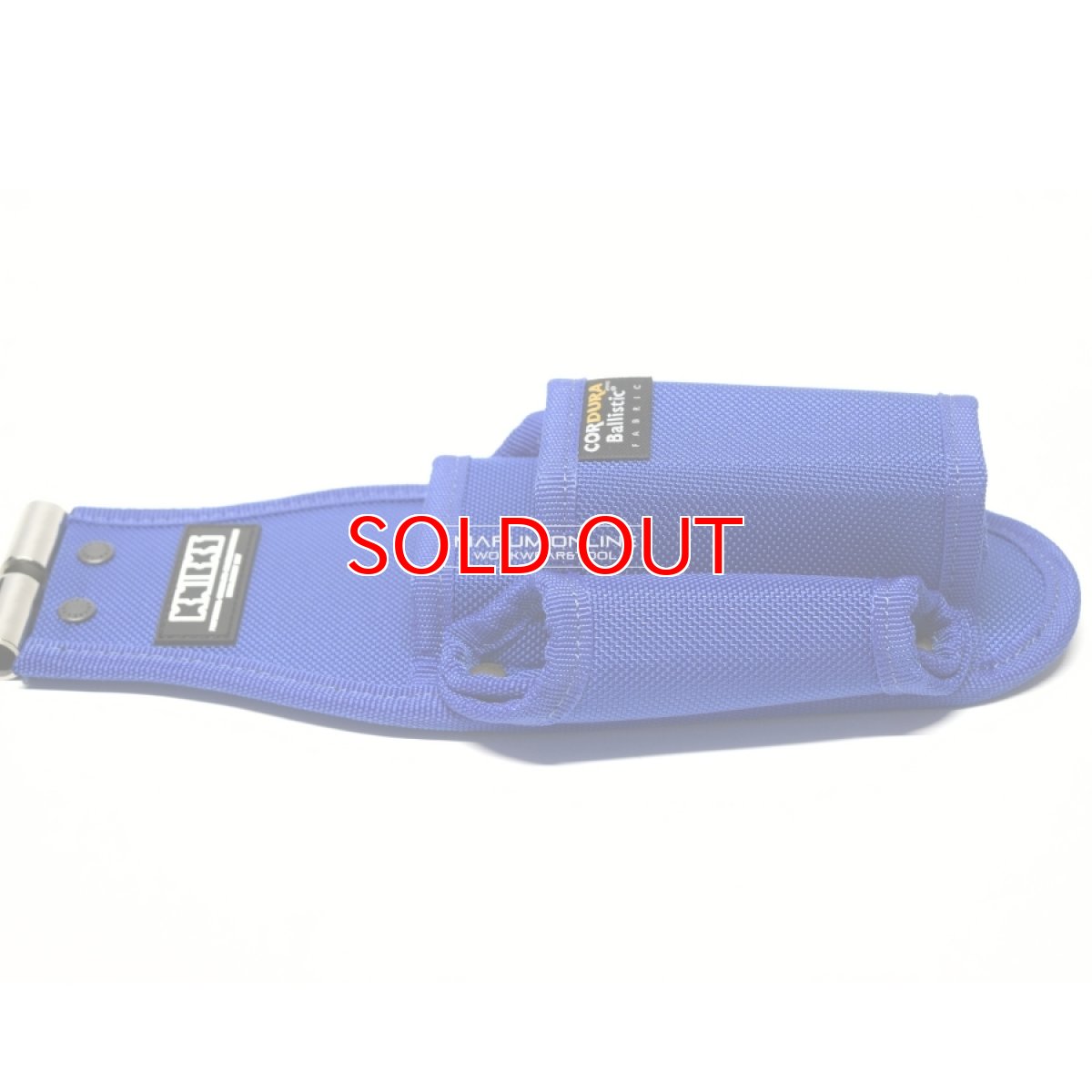 画像7: ニックス 腰道具 KNICKS BABLT-401PLNDX チタンプレート入り EVA コーデュラ バリスティック生地 ペンチ ドライバー 4P 【青・ブルー】 (7)