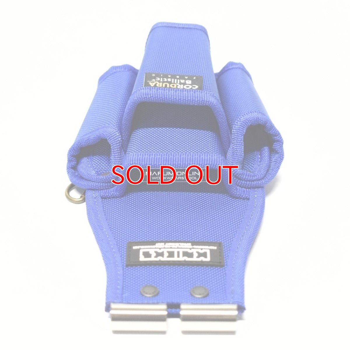 画像4: ニックス 腰道具 KNICKS BABLT-401PLNDX チタンプレート入り EVA コーデュラ バリスティック生地 ペンチ ドライバー 4P 【青・ブルー】 (4)