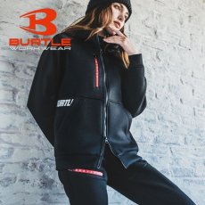 画像3: 防寒作業服 BURTLE バートル エアーテックフーディ ストレッチ 4089  軽防寒 2023年秋冬新作 (3)