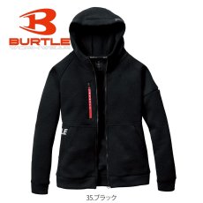 画像4: 防寒作業服 BURTLE バートル エアーテックフーディ ストレッチ 4089  軽防寒 2023年秋冬新作 (4)