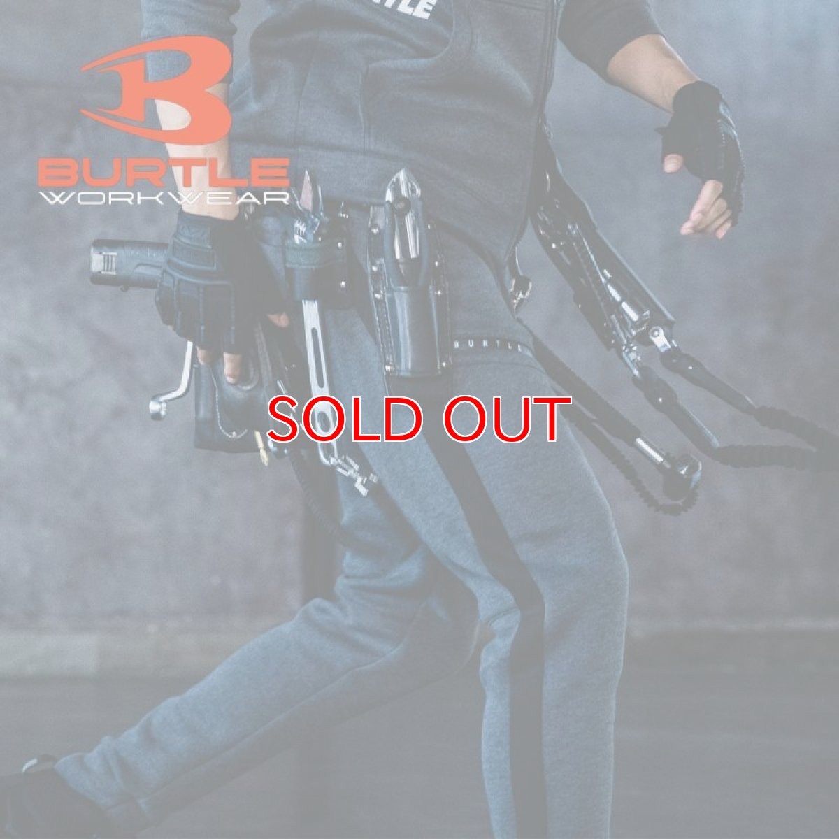 画像2: 防寒作業服 BURTLE バートル エアーテックパンツ ストレッチ 4090 ジョガーパンツ 軽防寒 2023年秋冬新作 (2)