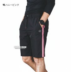 画像3: バートル BURTLE 2026 春夏 スポーティ ライン パンツ ボトムス ズボン ハーフパンツ メンズ ユニセックス 吸水速乾 接触冷感 ストレッチ 4116 (3)