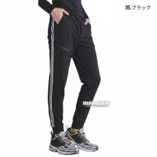 画像5: バートル BURTLE 2026 春夏 スポーティ ライン パンツ ボトムス ズボン ジョガーパンツ メンズ ユニセックス 吸水速乾 接触冷感 ストレッチ 4115 (5)