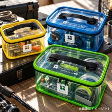 画像3: 中の収納物が一目でわかるクリアミニバッカン Sサイズ 収納 ボックス 整理 整頓 透明 箱 DIY 工具箱 ツールボックス PROX プロックス Bolaco CBS-Y (3)