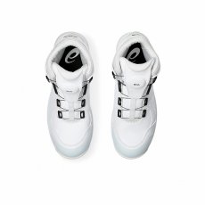 画像9: アシックス 安全靴 作業靴 限定カラー 限定色 リミテッド ウィンジョブ CP304 BOA ボア ハイカット ホワイト×ホワイト (9)