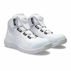 画像8: アシックス 安全靴 作業靴 限定カラー 限定色 リミテッド ウィンジョブ CP304 BOA ボア ハイカット ホワイト×ホワイト (8)