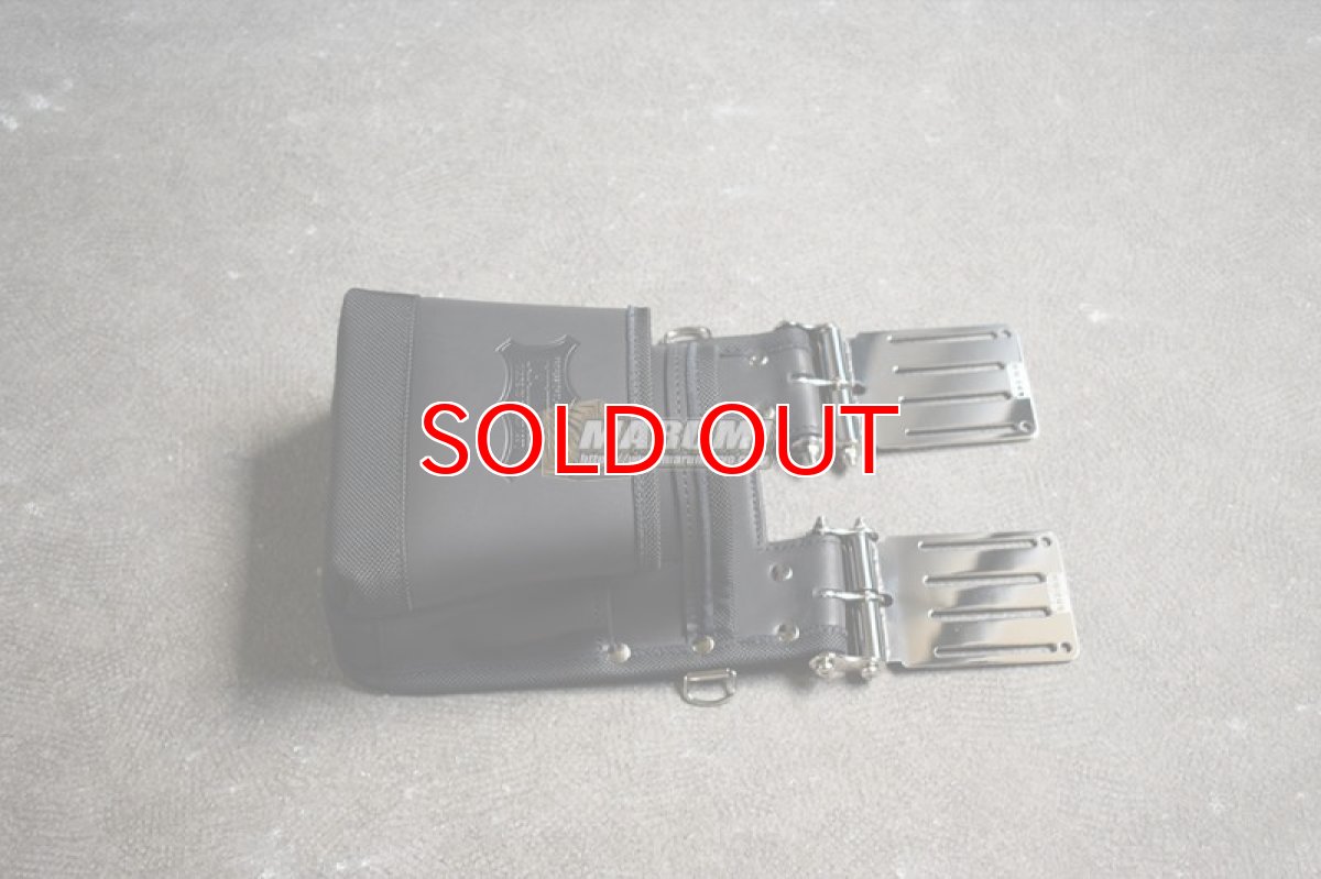 画像4: KNICKS ニックス KBS201TB + SUS15L + N-1 フルセット品 ブラック 黒 腰袋 腰道具 (4)