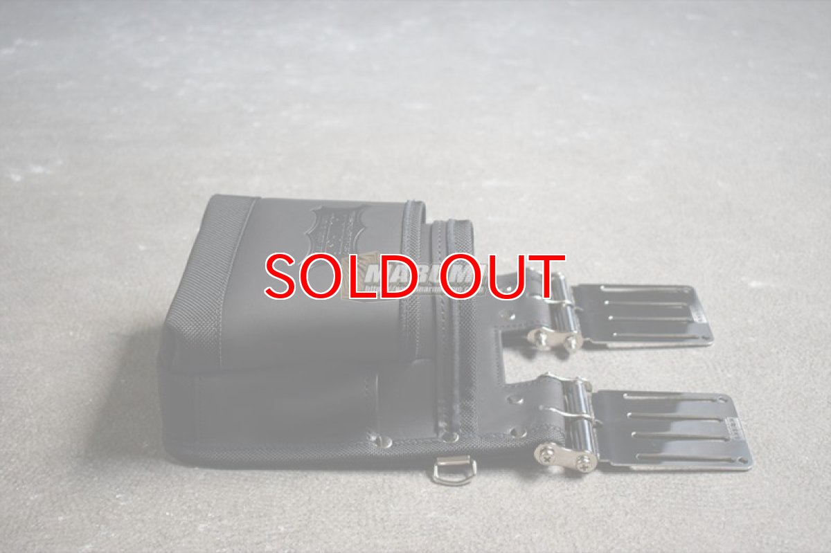 画像3: KNICKS ニックス KBS201TB + SUS15L + N-1 フルセット品 ブラック 黒 腰袋 腰道具 (3)