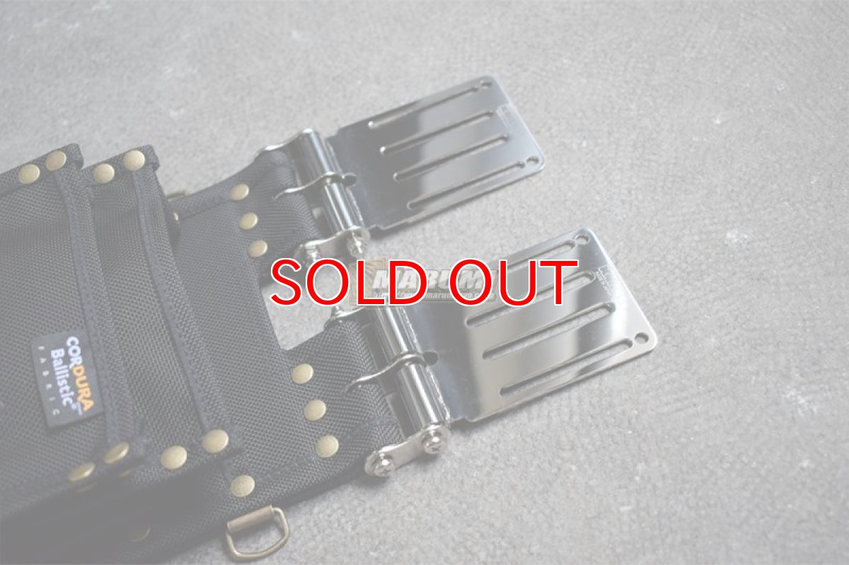 画像8: KNICKS ニックス BA201TB + SUS15L + N-1 フルセット品 コーデュラ バリスティックナイロン 腰袋 腰道具 (8)