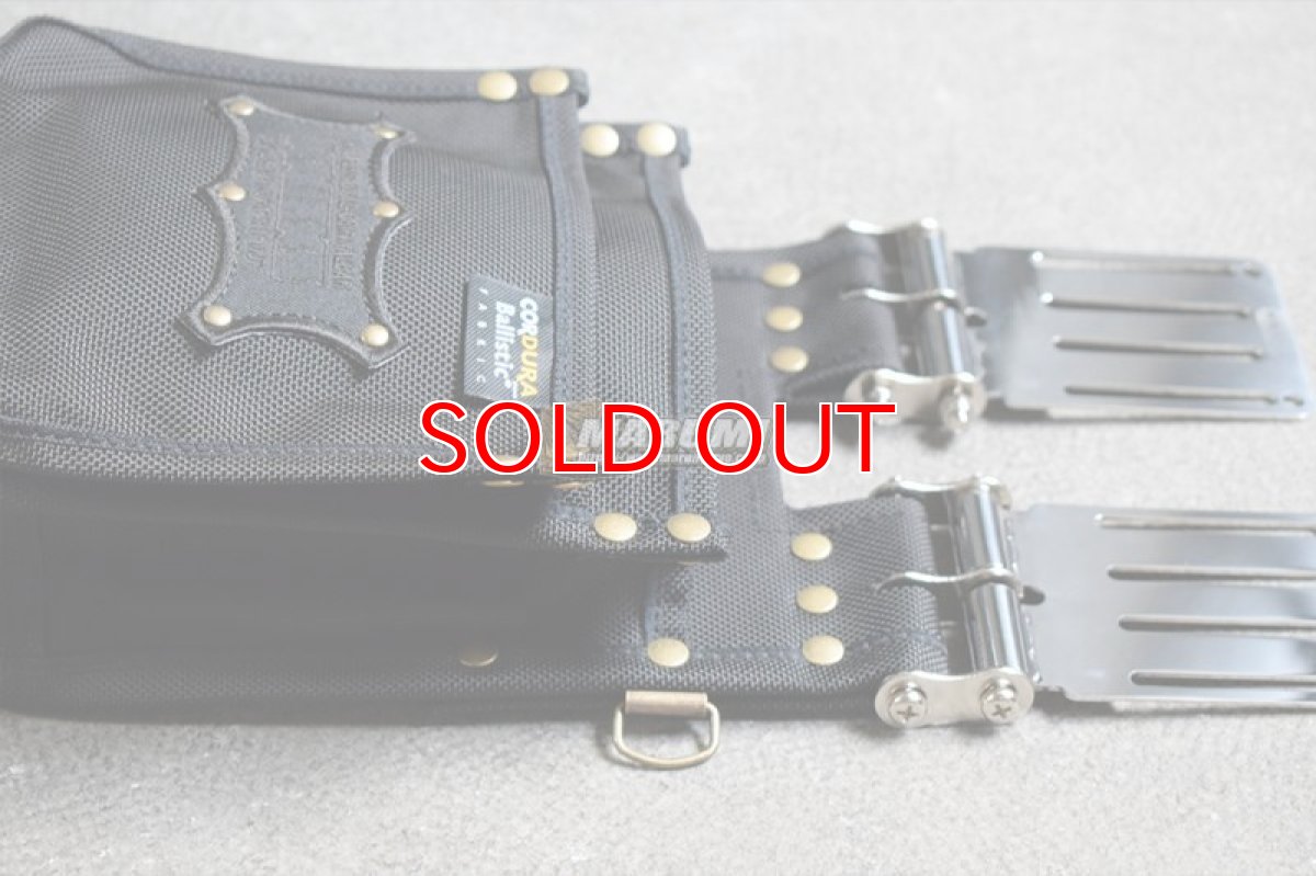 画像7: KNICKS ニックス BA201TB + SUS15L + N-1 フルセット品 コーデュラ バリスティックナイロン 腰袋 腰道具 (7)