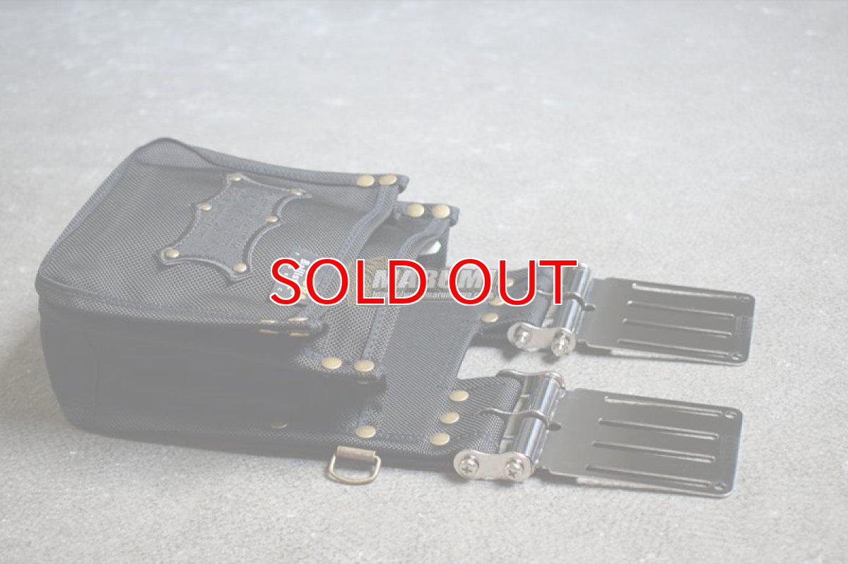 画像6: KNICKS ニックス BA201TB + SUS15L + N-1 フルセット品 コーデュラ バリスティックナイロン 腰袋 腰道具 (6)