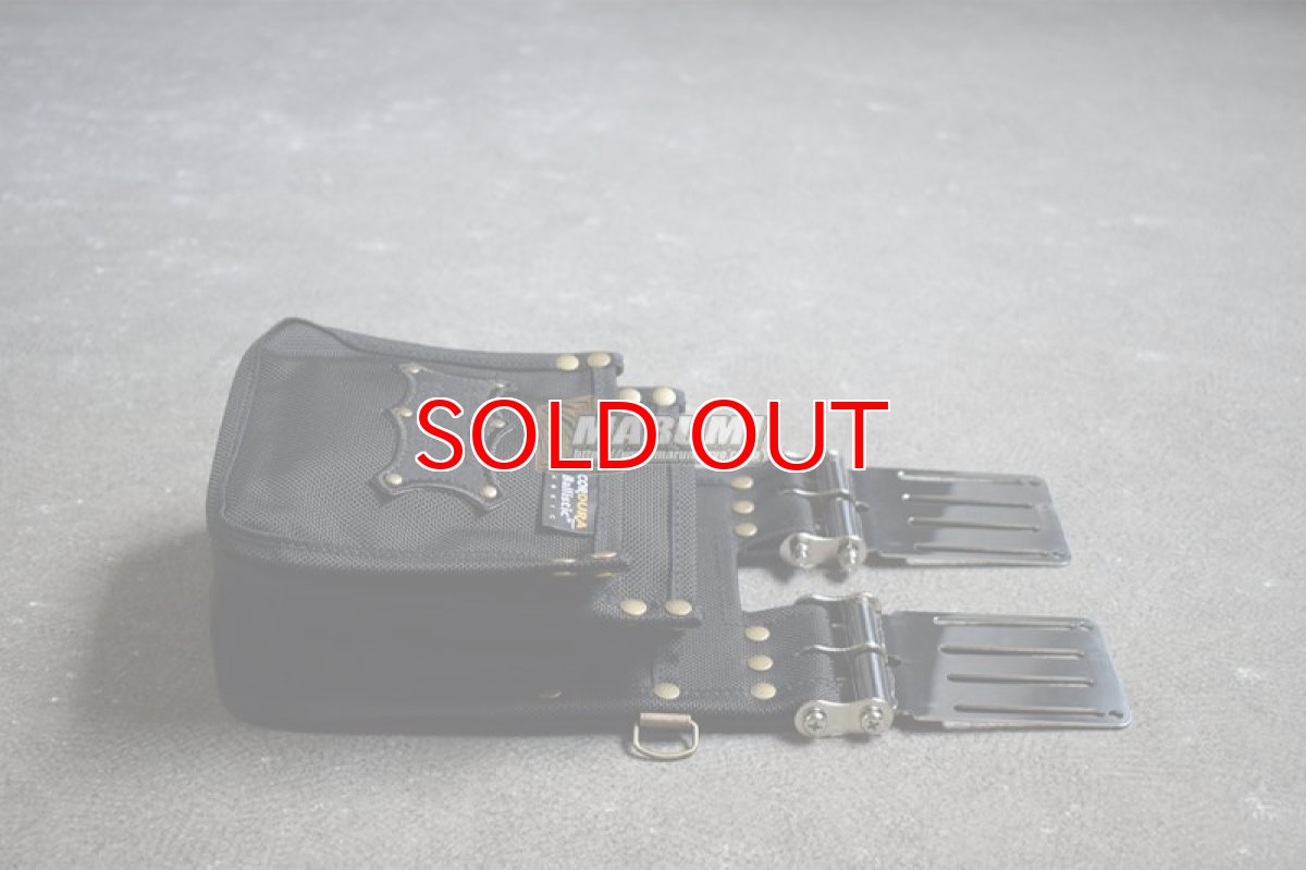 画像5: KNICKS ニックス BA201TB + SUS15L + N-1 フルセット品 コーデュラ バリスティックナイロン 腰袋 腰道具 (5)