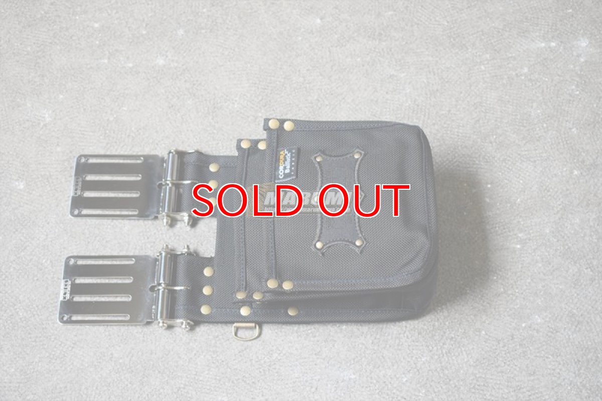 画像3: KNICKS ニックス BA201TB + SUS15L + N-1 フルセット品 コーデュラ バリスティックナイロン 腰袋 腰道具 (3)