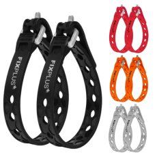 画像1:  FIXPLUS フィックスプラス キャリアストラップ ナノスリム フィットパック（23cm）耐紫外線 耐カット性能 耐寒性 耐熱性【2本セット】 (1)