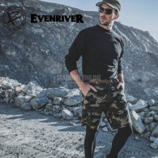 画像4: 数量限定 イーブンリバー 春夏 GRS003 ストレッチ エアハーフパンツ 短パン 薄手 軽量 作業着 作業服 ワークパンツ 作業ズボン 迷彩 カモフラ (4)