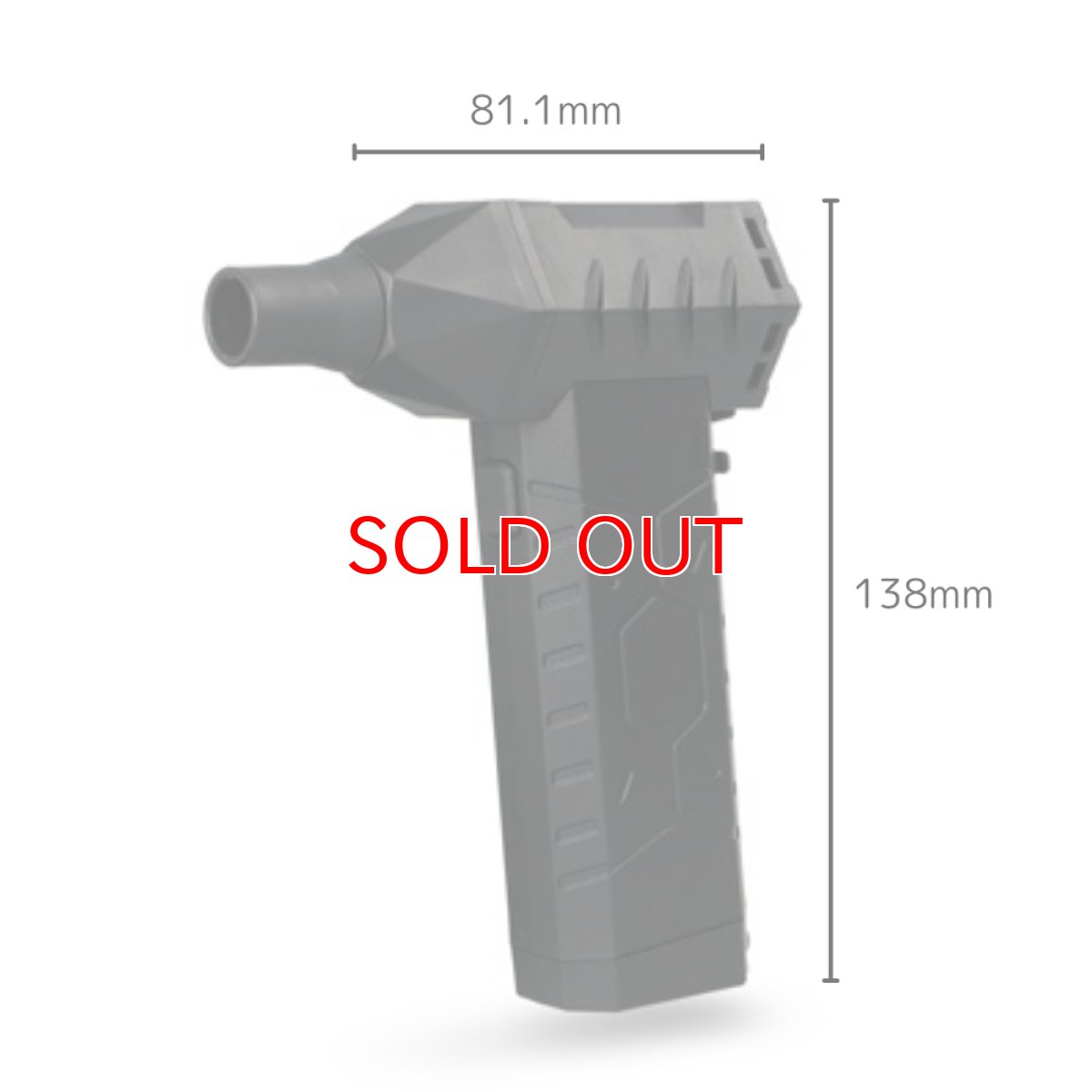 画像3: ジェントス ブロワー 疾風 噴射 充電式 コードレス ミニ 小型 ハンディー 強力 ブロア エアダスター 掃除 洗車 GENTOS HYT-SL (3)