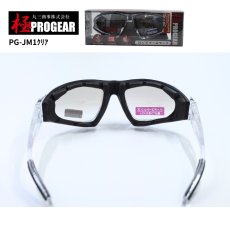 画像3: 丸三商事 プロギア 【PG-JM1】 極PROGEAR 保護メガネ クリア クッション付き ハードコート 紫外線防止レンズ (3)
