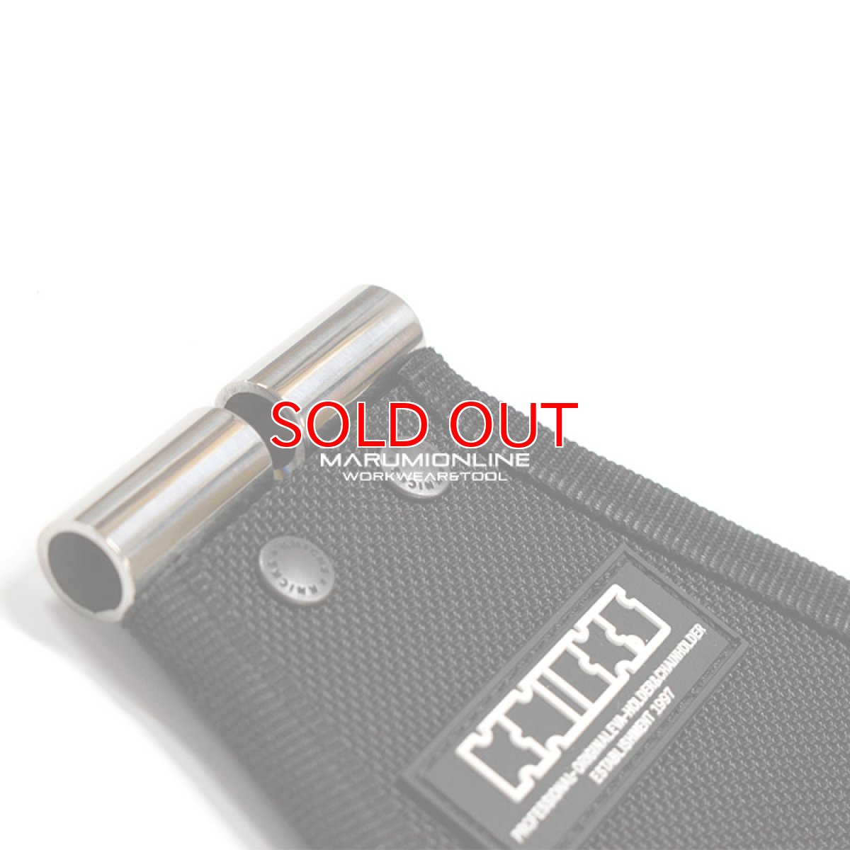 画像4: ニックス 腰道具 KNICKS BAT-101GBDX チタンプレート入り EVA コーデュラ バリスティック生地  フリーホルダー 工具差し 工具ホルダー DIY (4)