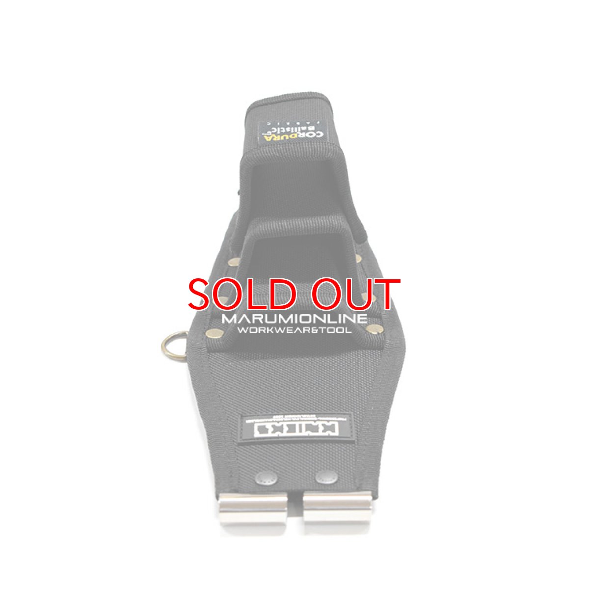 画像2: ニックス 腰道具 KNICKS BAT-303PNDX チタンプレート入り EVA コーデュラ バリスティック生地  ペンチ ニッパー 3P 工具差し 工具ホルダー DIY (2)