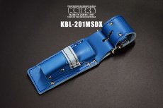 画像5: KNICKS ニックス KBL-201MSDX 青 ブルー チェーン式 モンキー シノ付きラチェットホルダー 工具差し 腰道具 (5)