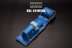 画像4: KNICKS ニックス KBL-201MSDX 青 ブルー チェーン式 モンキー シノ付きラチェットホルダー 工具差し 腰道具 (4)