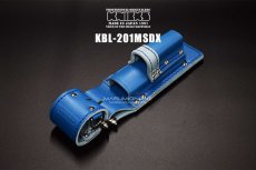 画像3: KNICKS ニックス KBL-201MSDX 青 ブルー チェーン式 モンキー シノ付きラチェットホルダー 工具差し 腰道具 (3)