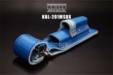 画像2: KNICKS ニックス KBL-201MSDX 青 ブルー チェーン式 モンキー シノ付きラチェットホルダー 工具差し 腰道具 (2)