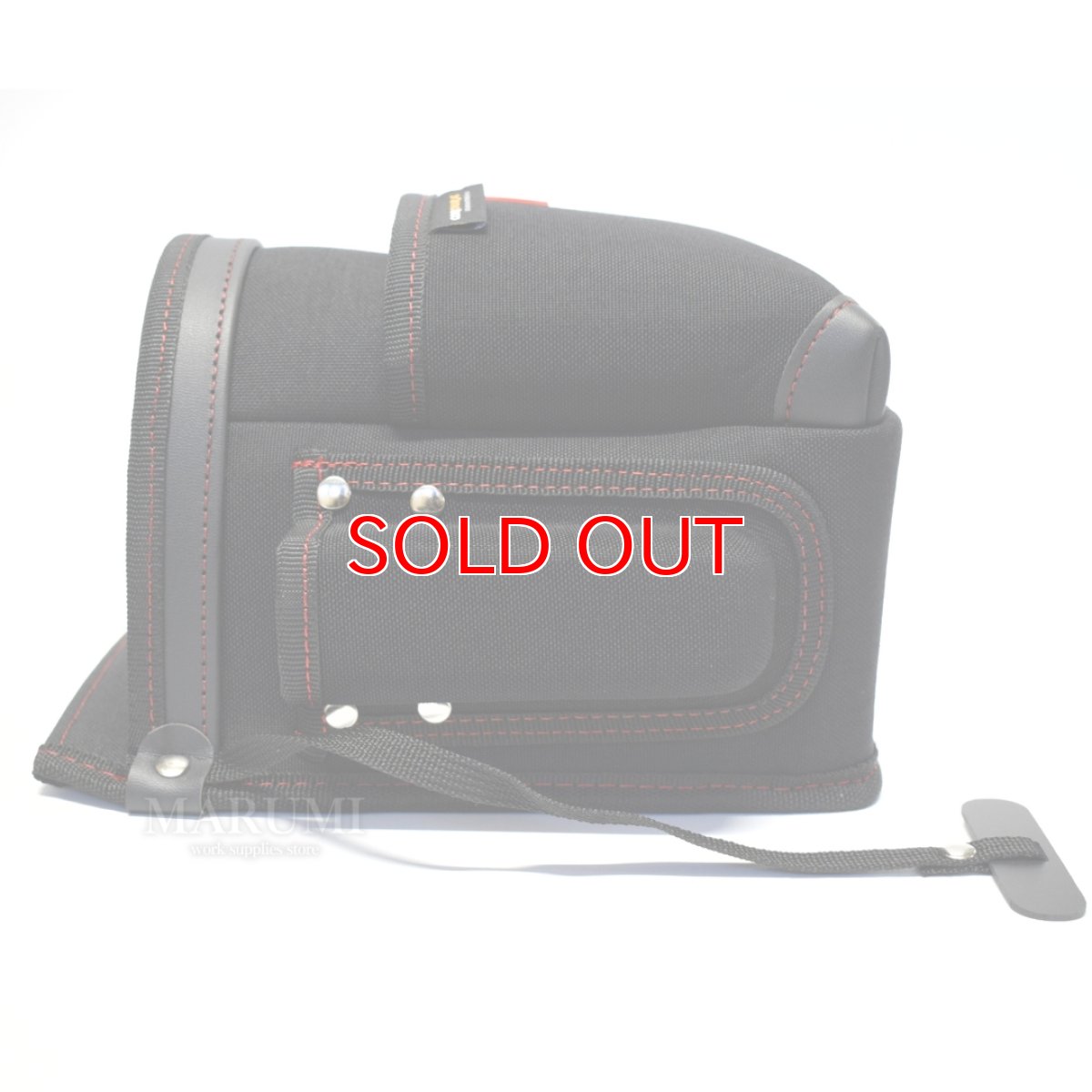 画像4: ニックス KNICKS コーデュラ ナイロン 赤タグ 1000d 超軽量 ベルト直通し 2段 腰袋 KC-211NS (4)