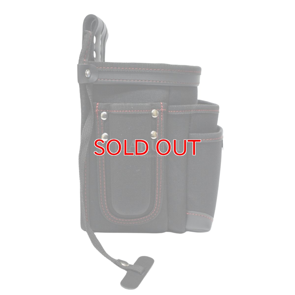 画像5: ニックス KNICKS コーデュラ ナイロン 赤タグ 1000d 3段チェーン後付けタイプ 腰袋 KC-212NSDX (5)