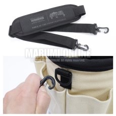 画像3: ニックス KNICKS KH-360 腰道具 24オンス 帆布生地 小物 バケツ バッカン バリスティック 補強 ハンプ はんぷ (3)