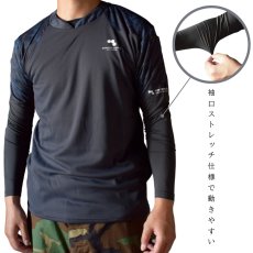 画像3: ボクラワークス コトブキニット ボクエア 長袖Tシャツ ロンT  オールシーズン 年間 メンズ ストレッチ素材 3108 (3)