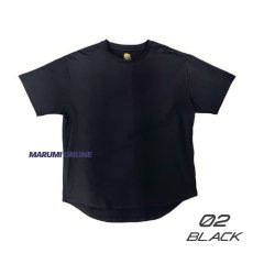 画像10: 2026年春夏 ボクラワークス コトブキニット ラウンドヘム オーバーサイズ 半袖 Tシャツ メンズ ストレッチ コットンタッチ 吸汗速乾 UVカット 3624 (10)