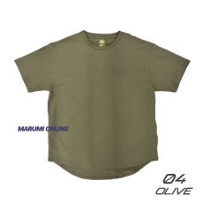 画像12: 2026年春夏 ボクラワークス コトブキニット ラウンドヘム オーバーサイズ 半袖 Tシャツ メンズ ストレッチ コットンタッチ 吸汗速乾 UVカット 3624 (12)