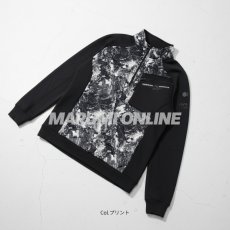画像5: ボクラワークス 秋冬 防寒 長袖 ピンソニック 中綿 マイクロフリース 裏起毛 ストレッチ ハーフジップ (5)