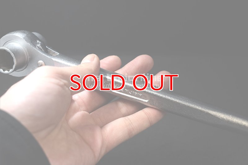 トップ TOP工業 タフガチャ メッキ仕様 極太 ラチェットレンチ 17×21mm