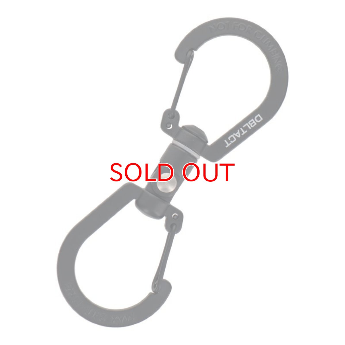 画像26: ダブルタクト DBLTACT DT-KSU-100 S型ユニバーサルカラビナ 100mm 360度回転+左右90度に曲がる 丈夫な亜鉛ダイキャスト製 (26)