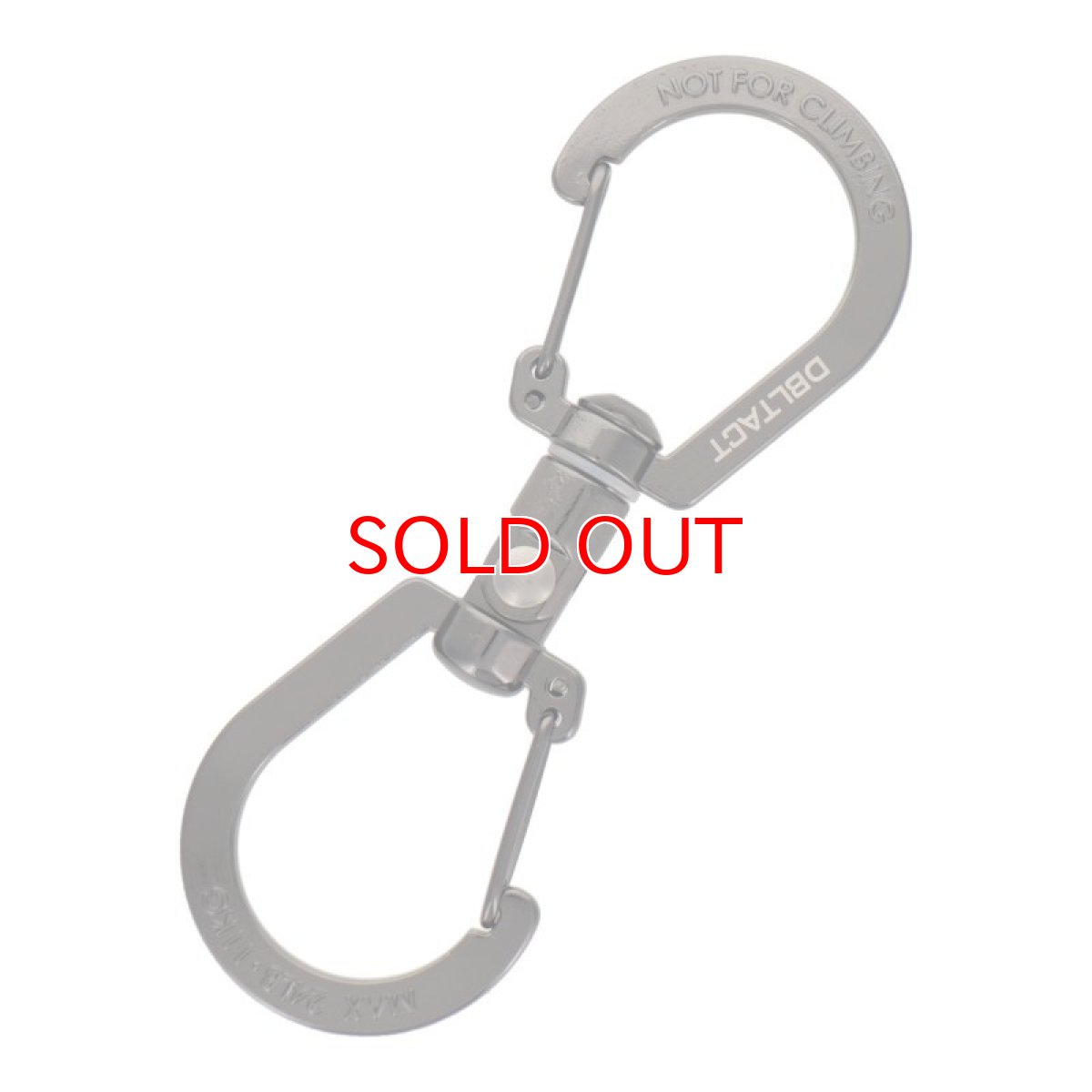 画像20: ダブルタクト DBLTACT DT-KSU-100 S型ユニバーサルカラビナ 100mm 360度回転+左右90度に曲がる 丈夫な亜鉛ダイキャスト製 (20)