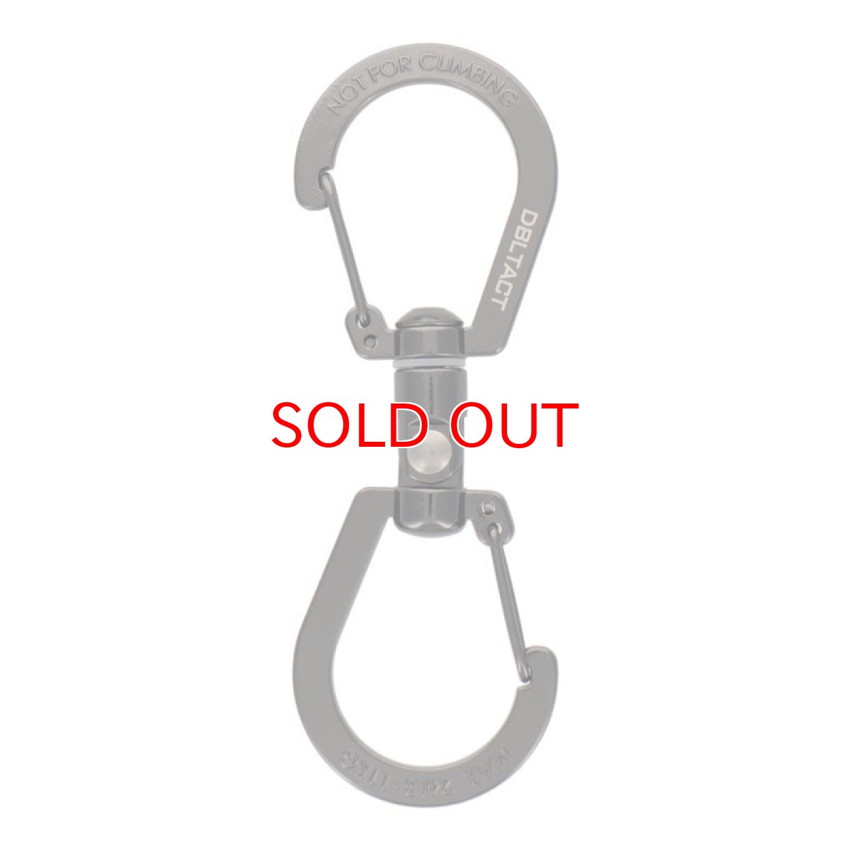 画像19: ダブルタクト DBLTACT DT-KSU-100 S型ユニバーサルカラビナ 100mm 360度回転+左右90度に曲がる 丈夫な亜鉛ダイキャスト製 (19)