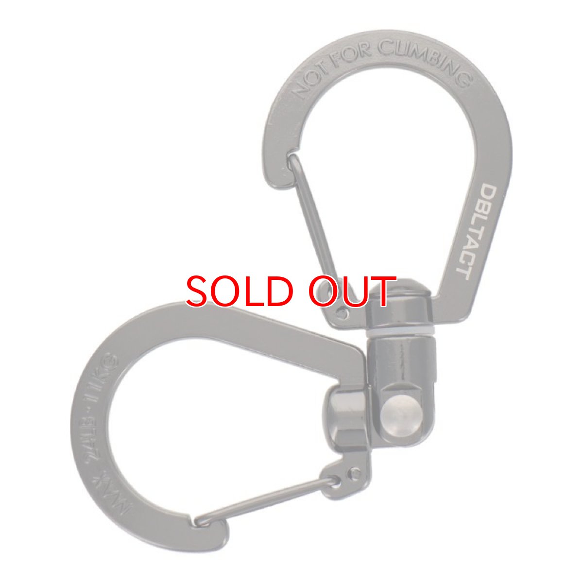 画像17: ダブルタクト DBLTACT DT-KSU-100 S型ユニバーサルカラビナ 100mm 360度回転+左右90度に曲がる 丈夫な亜鉛ダイキャスト製 (17)