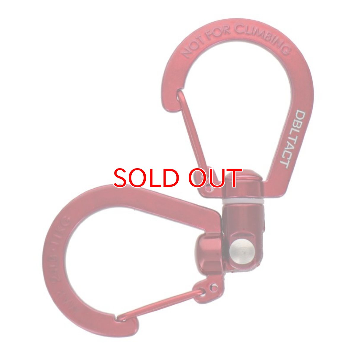 画像11: ダブルタクト DBLTACT DT-KSU-100 S型ユニバーサルカラビナ 100mm 360度回転+左右90度に曲がる 丈夫な亜鉛ダイキャスト製 (11)