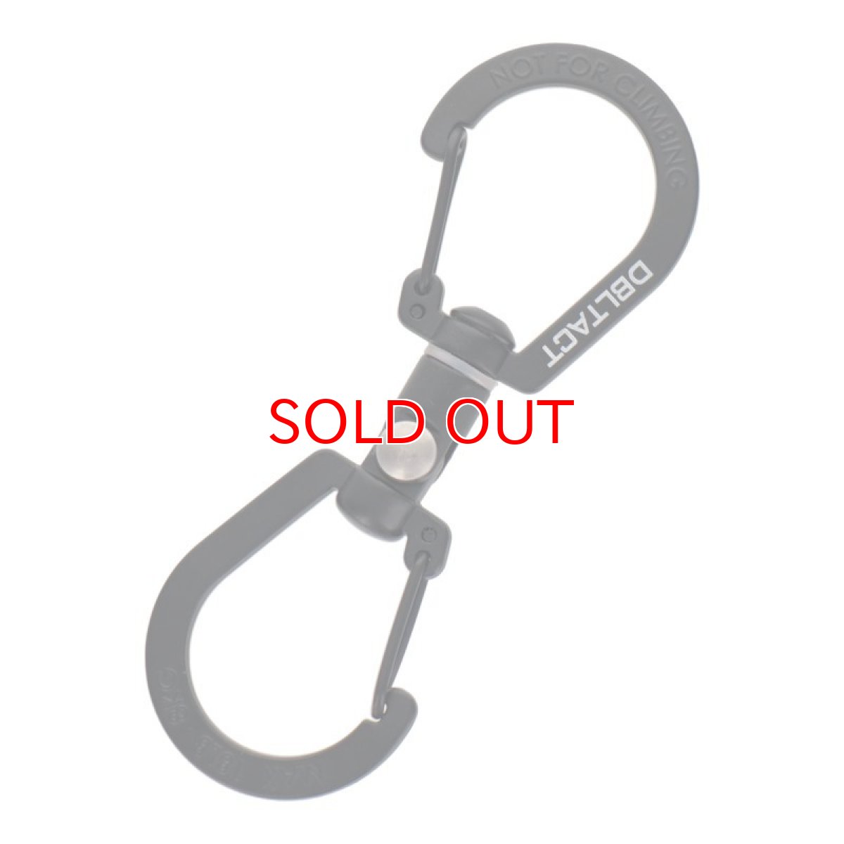 画像27: ダブルタクト DBLTACT DT-KSU-80 S型ユニバーサルカラビナ 80mm 360度回転+左右90度に曲がる 丈夫な亜鉛ダイキャスト製 (27)