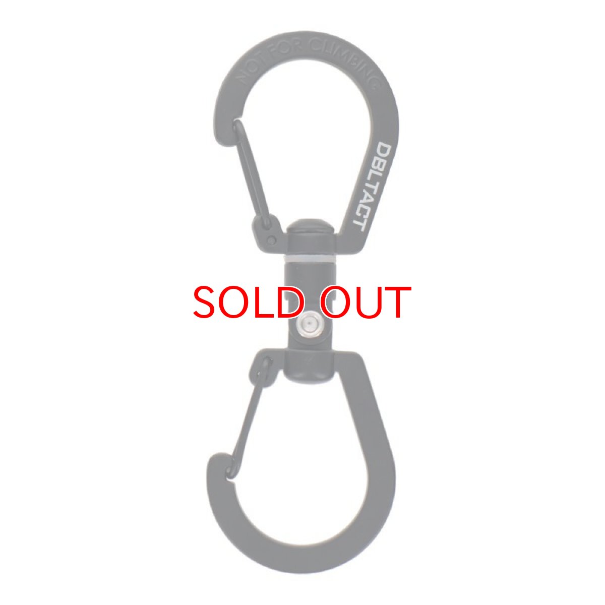 画像25: ダブルタクト DBLTACT DT-KSU-80 S型ユニバーサルカラビナ 80mm 360度回転+左右90度に曲がる 丈夫な亜鉛ダイキャスト製 (25)